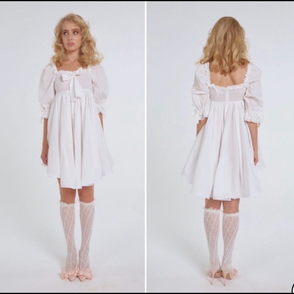 NWT Selkie The White Shabby Chic Dress M